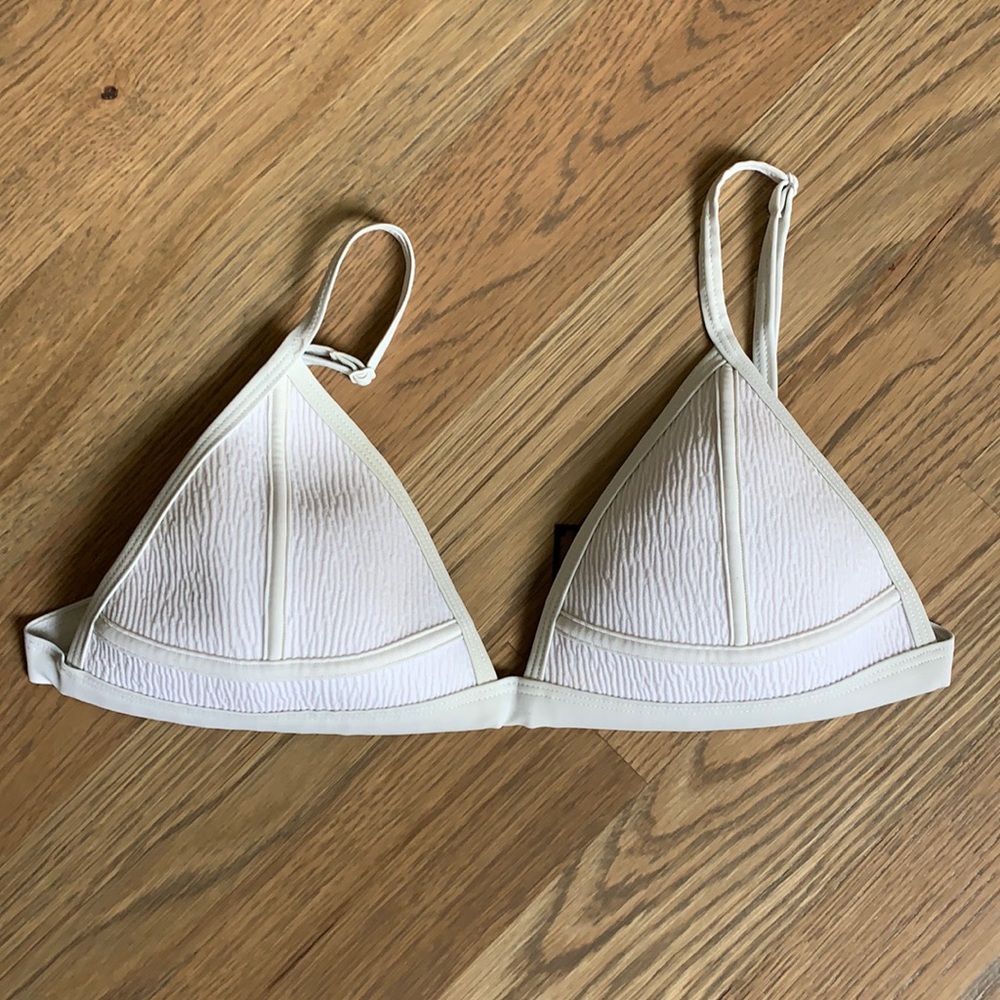 Triangl Bikini Top - white